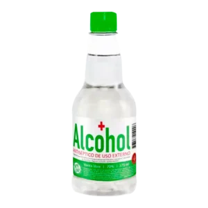 ALCOHOL ANTISEPTICO PLASTICO 375ml