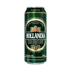 CERVEZA HOLLANDIA EXTRA STRONG 12 GRADOS LATA 500ml