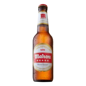 CERVEZA MAHOU 5 ESTRELLAS BOTELLA 330ml
